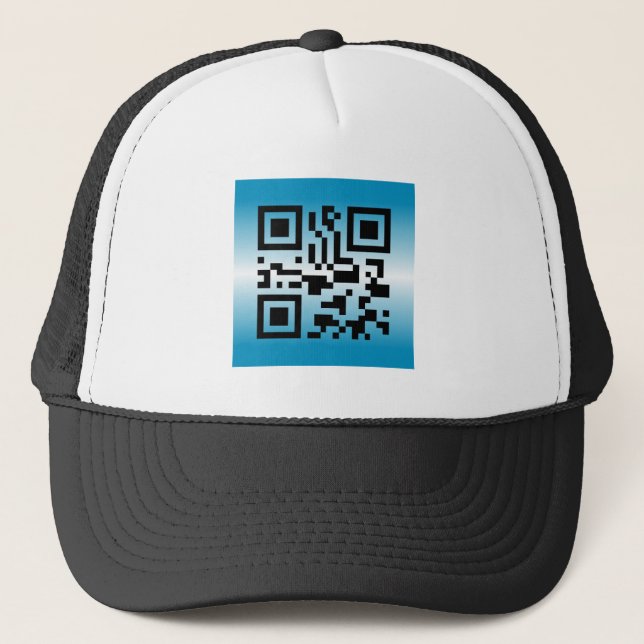 Casquette QR Code® Dit : AVEZ UN GRAND WEEK-END (Devant)