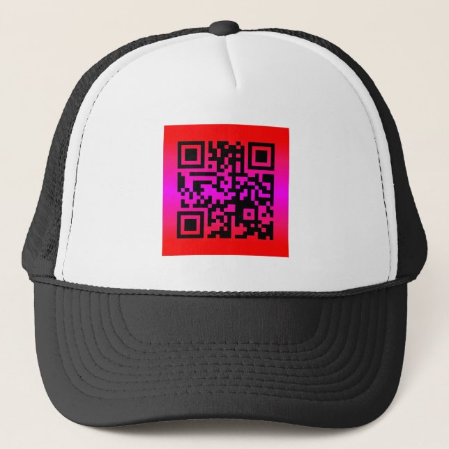 Casquette QR Code® Dit : HEUREUX JOUR DE LA MÈRE (Devant)