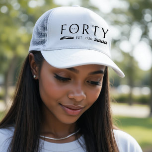 Casquette Quarante ans 40e anniversaire