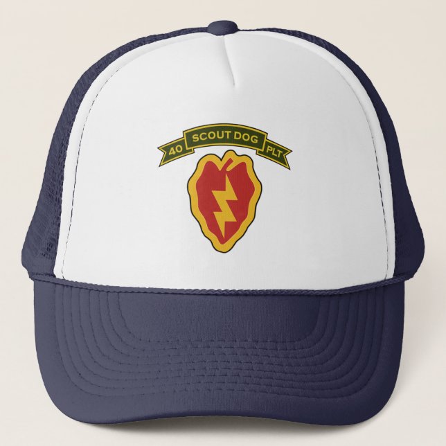 Casquette quarantième IPSD - 25ème infanterie (Devant)