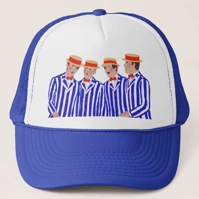 Casquette Quartet de raseur-coiffeur (Devant)
