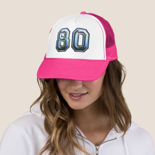 Casquette quatre-vingtième Anniversaire (En situation)