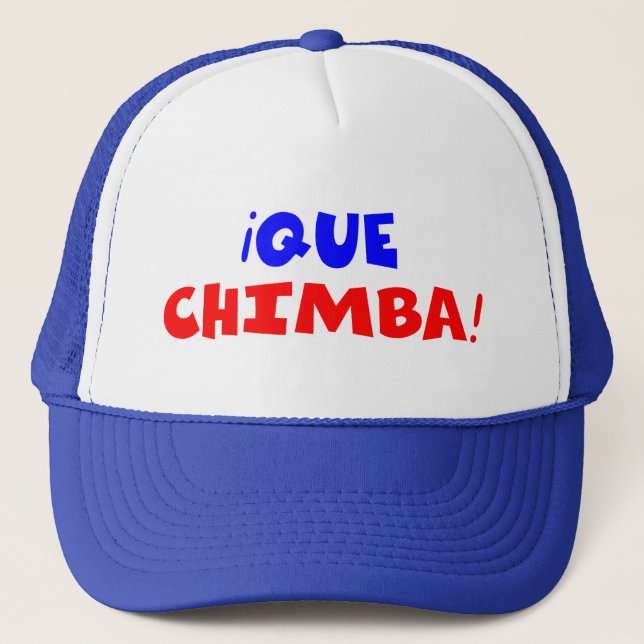 CASQUETTE QUE CHIMBA (Devant)