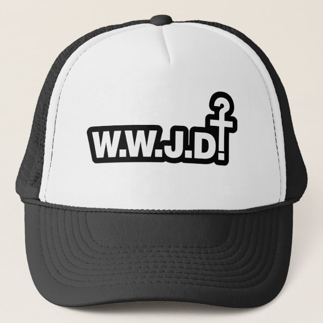 Casquette Que Jésus ferait-il ? (Devant)