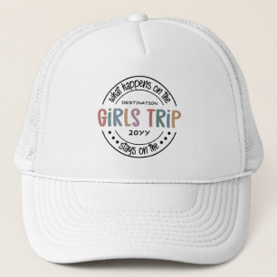 Casquette Que se passe-t-il sur Girls Trip Custom Girls Week