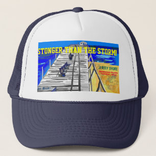 Casquette que tempête de promenade de rivage de N