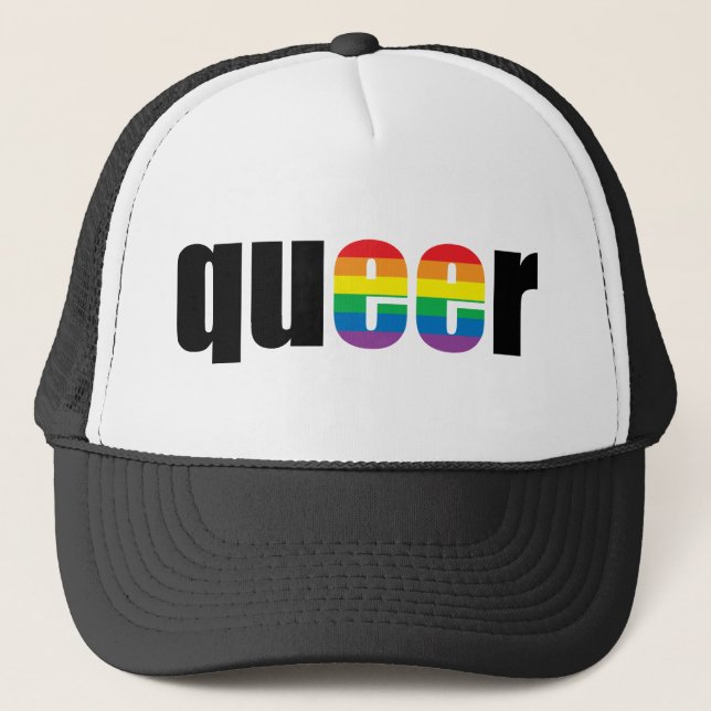 Casquette Queer Pride (Devant)