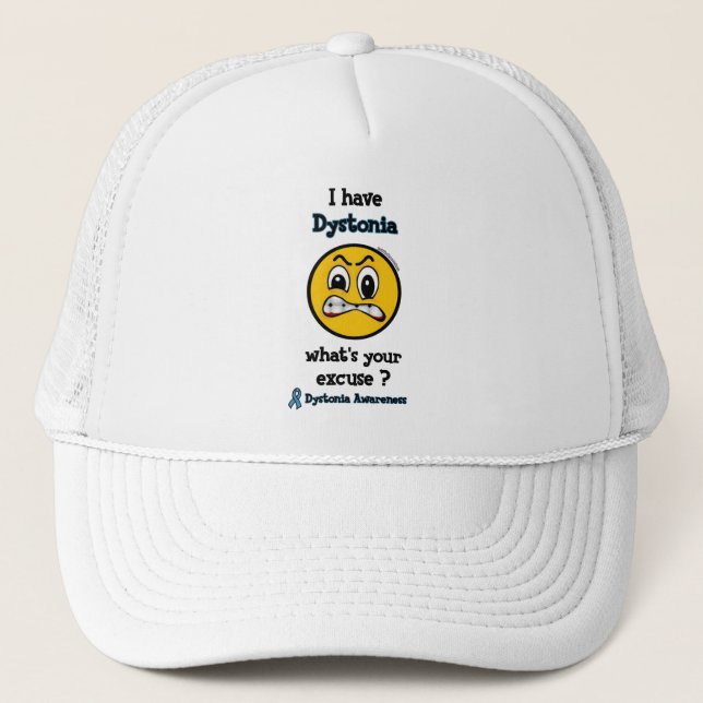 Casquette Quelle est votre excuse...Dystonia (Devant)