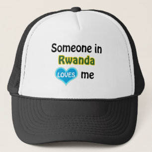 Casquette Quelqu'un au Rwanda m'aime
