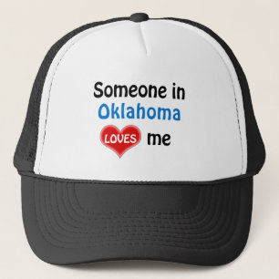 Casquette Quelqu'un en Oklahoma m'aime