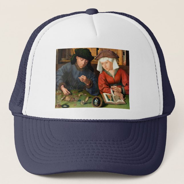 Casquette Quentin Matsys - Le Moneylender et sa femme (Devant)