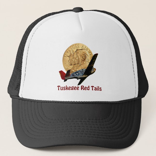 Casquette Queue de rouge de Tuskegee (Devant)