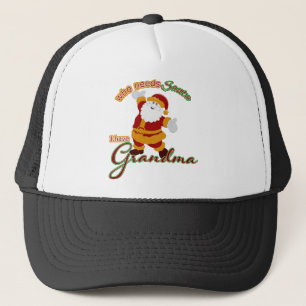 Casquette Qui a besoin de Père Noël ? J'ai grand-mère