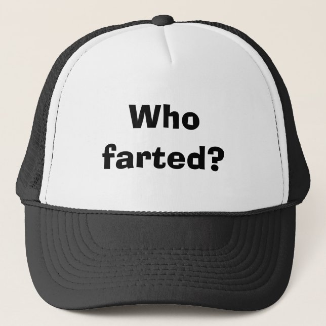 Casquette Qui a pété ? (Devant)
