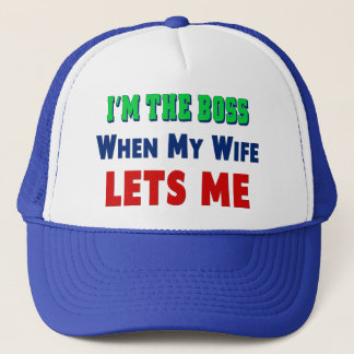 Casquette Qui est le patron
