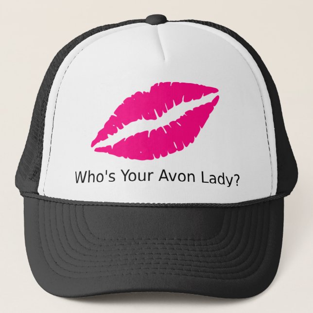 Casquette Qui est votre Madame Lips d'Avon (Devant)