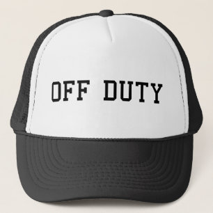 Casquette qui n'est pas de service de camionneur
