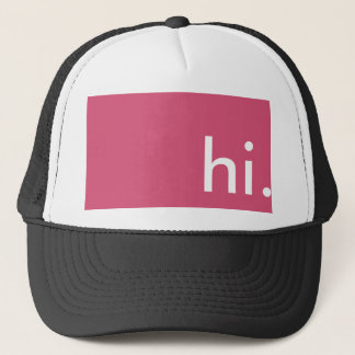 Casquette qu'il dit hi