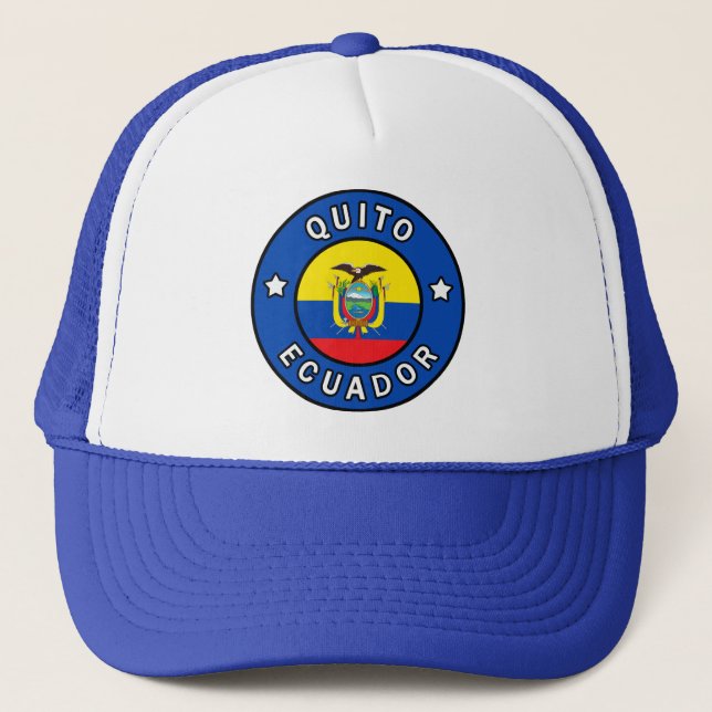 Casquette Quito Équateur (Devant)