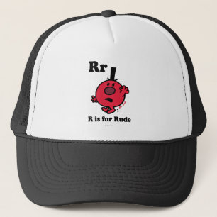 Casquette R est pour Rude