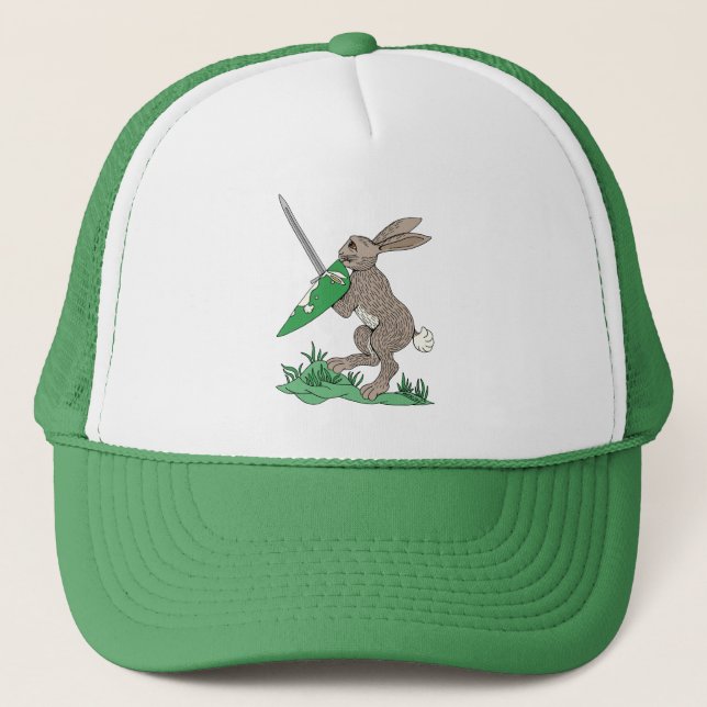 Casquette Rabbit de guerrier médiéval (Devant)