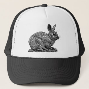 Casquette Rabbit - Stylet et dessin style encre