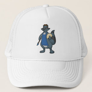 Casquette Racon comme peintre avec pinceau