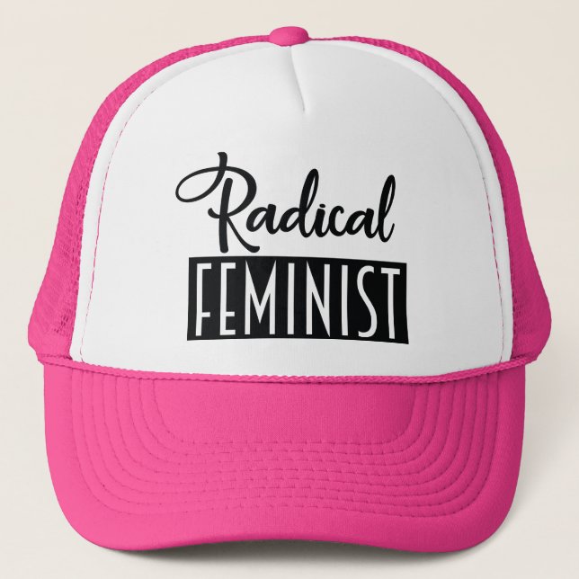 Casquette Radical féministe (Devant)
