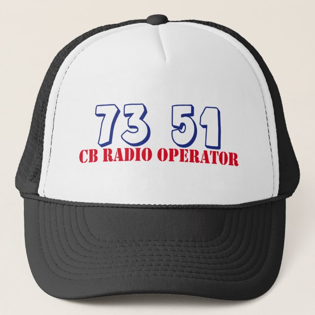 Casquette Radio CB (Devant)