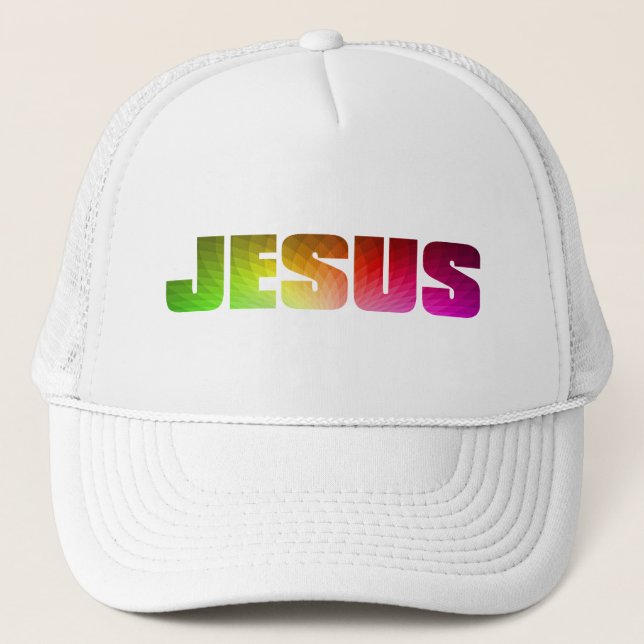 Casquette Rainbow Jesus (Devant)
