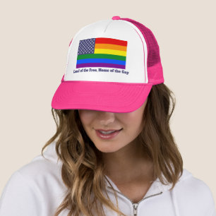 Casquette Rainbow LGBTQ American Pride Diversité Drapeau