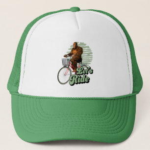 Casquette Randonnée à vélo dans la forêt de Sasquatch