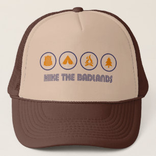 Casquette Randonnée Dans Les Badlands