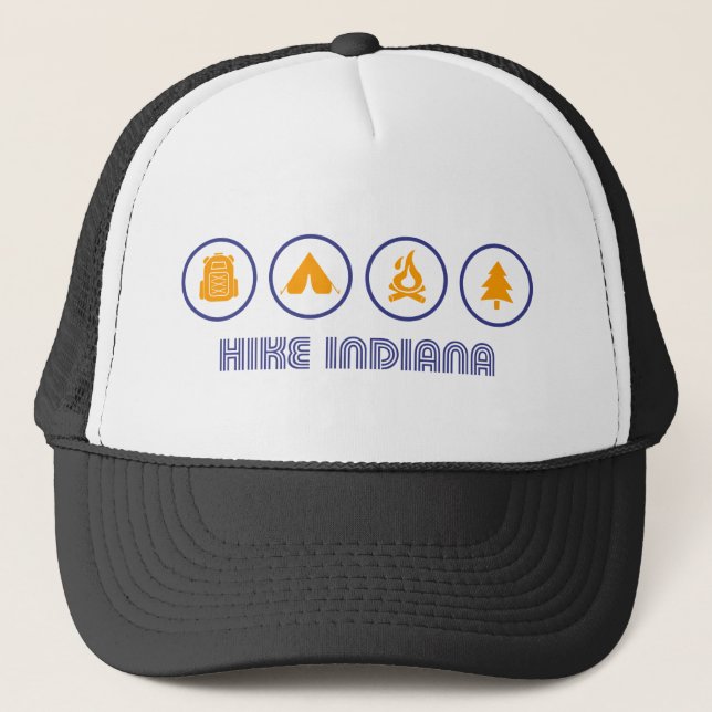 Casquette Randonnée dans l'Indiana (Devant)