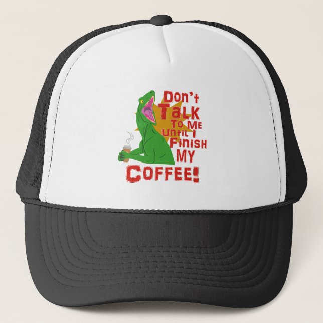 Casquette Raptors et café (Devant)