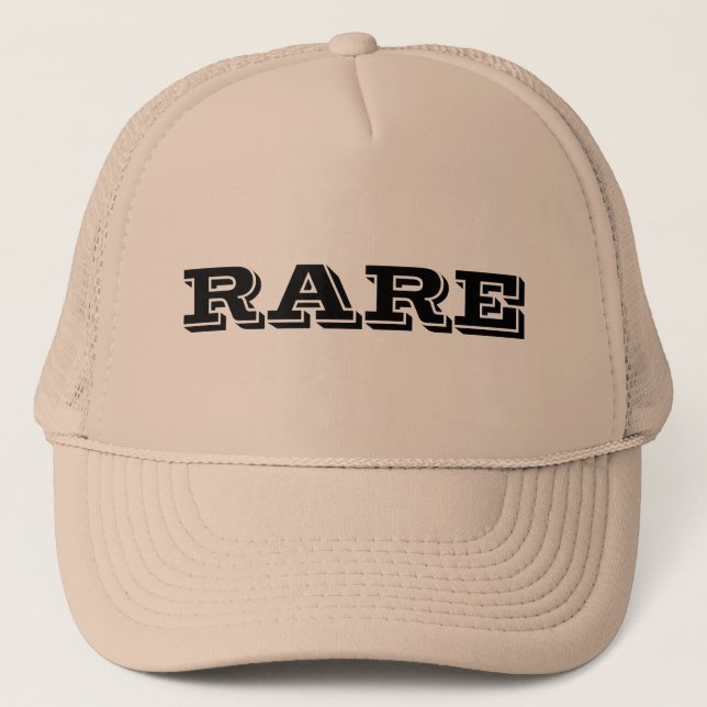 Casquette Rare sur un kaki (Devant)