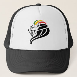Casquette RASTA Lion de Juda | Rouge Or Vert