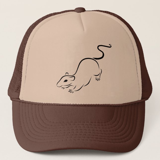 Casquette Rat d'encre (Devant)