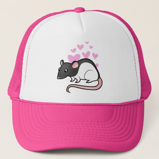 Casquette Rat Love (Devant)