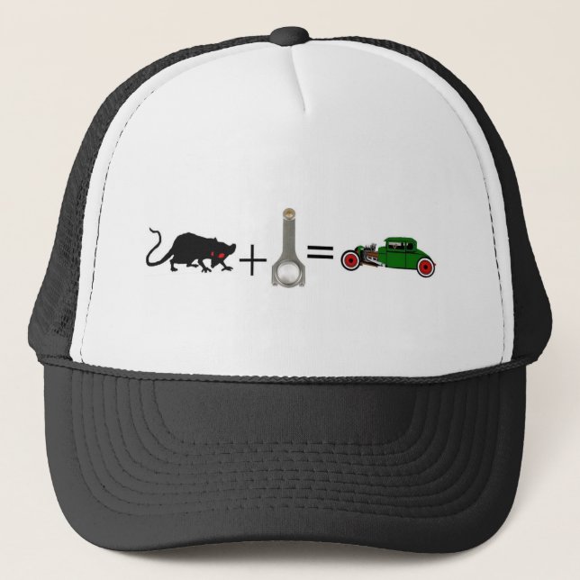 CASQUETTE RAT+TIGE DE ROD=RAT (Devant)