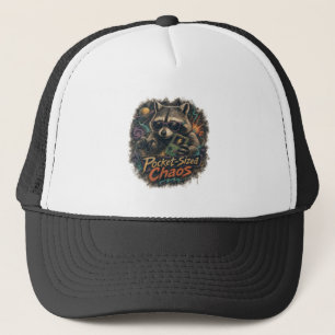 Casquette Raton laveur de jeu rétro de chaos de poche Spa co