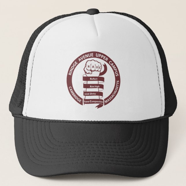 Casquette RAUC hat with maroon logo (Devant)