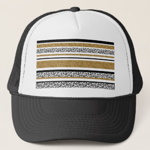 Casquette Rayures à la mode mignonnes de léopard de parties