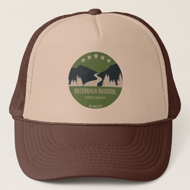 Casquette Razorback Regional Greenway (Devant)