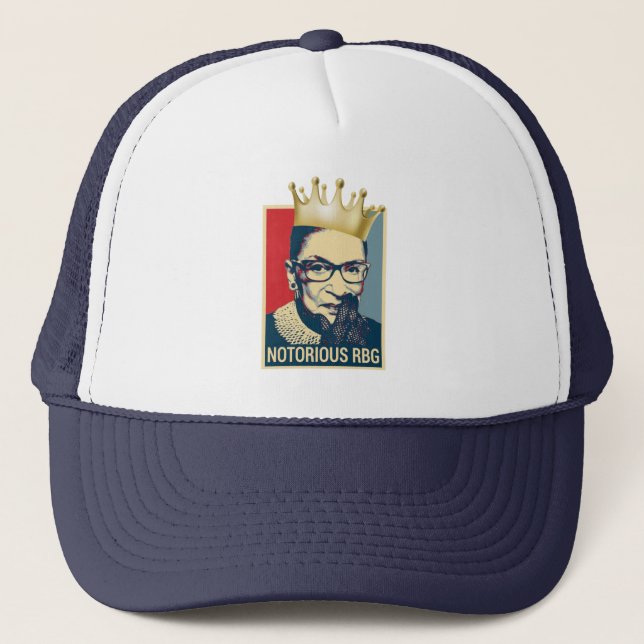 Casquette RBG notoire, RGB Cour Suprême (Devant)
