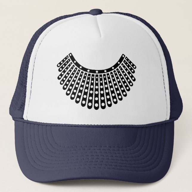 Casquette RBG Ruth Bader Ginsburg Parties scintillant Coller (Devant)