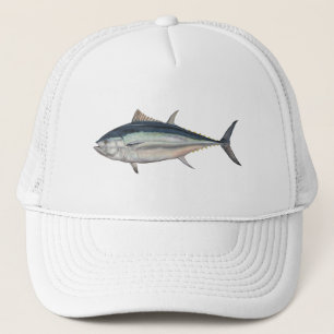 Casquette réaliste de thon rouge géant de l'Atlant