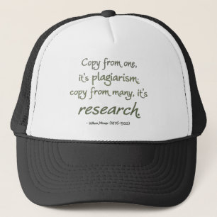 Casquette Recherche ou plagiat ?
