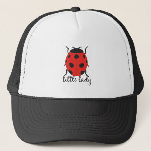 Casquette Red & Black Baby Ladybug mignon Red Ladybug Insect