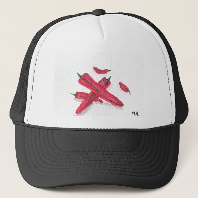Casquette Red chilis (Devant)